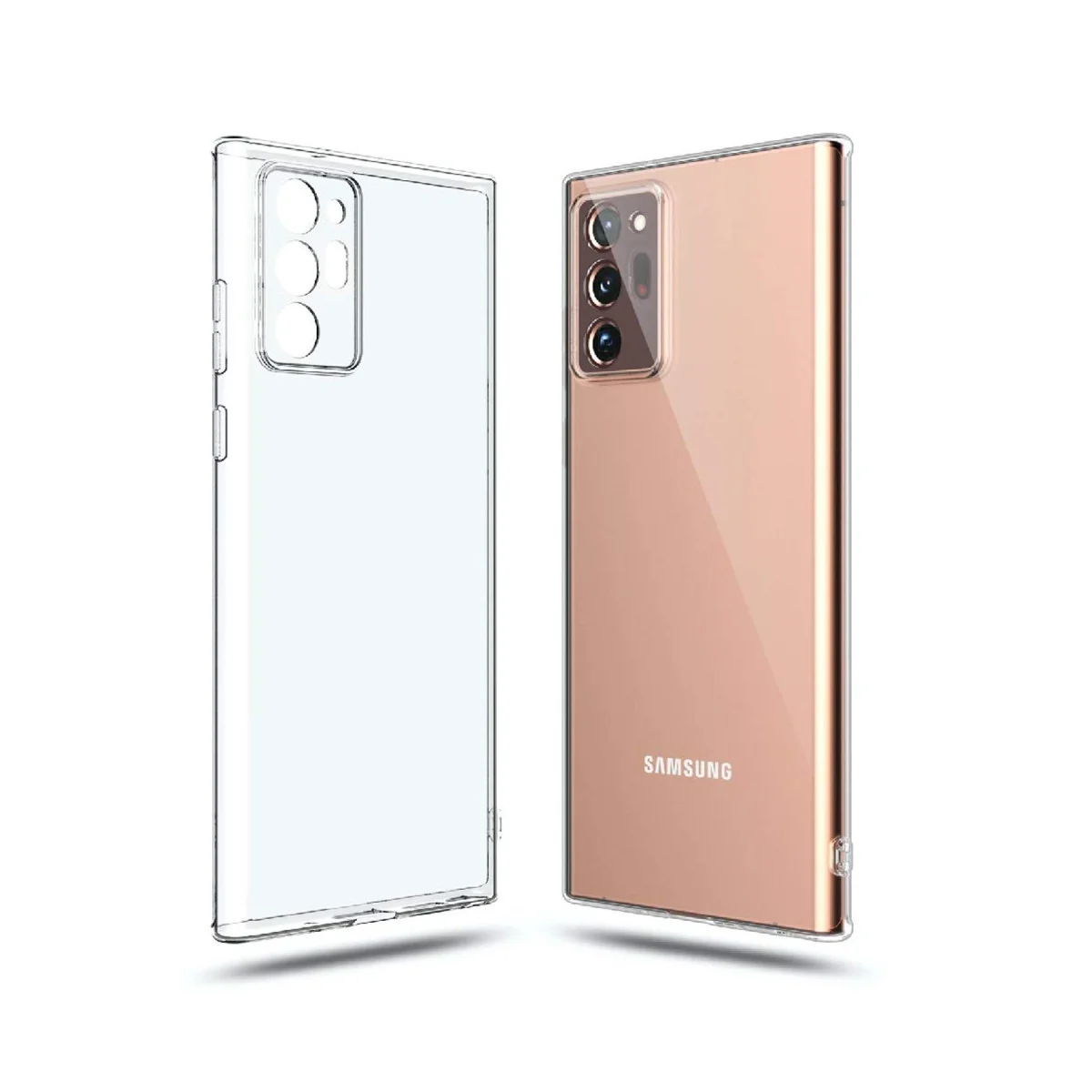 Galaxy Note 20 Ultra Kılıf Lüx Şeffaf Silikon