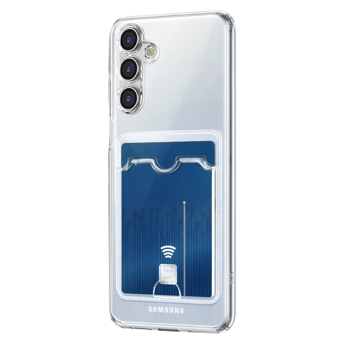 Galaxy A57 5G Kart Şeffaf Silikon - Şeffaf