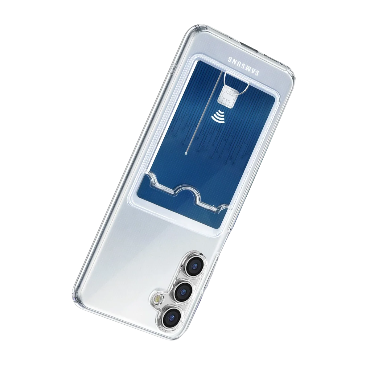 Galaxy A57 5G Kart Şeffaf Silikon - Şeffaf