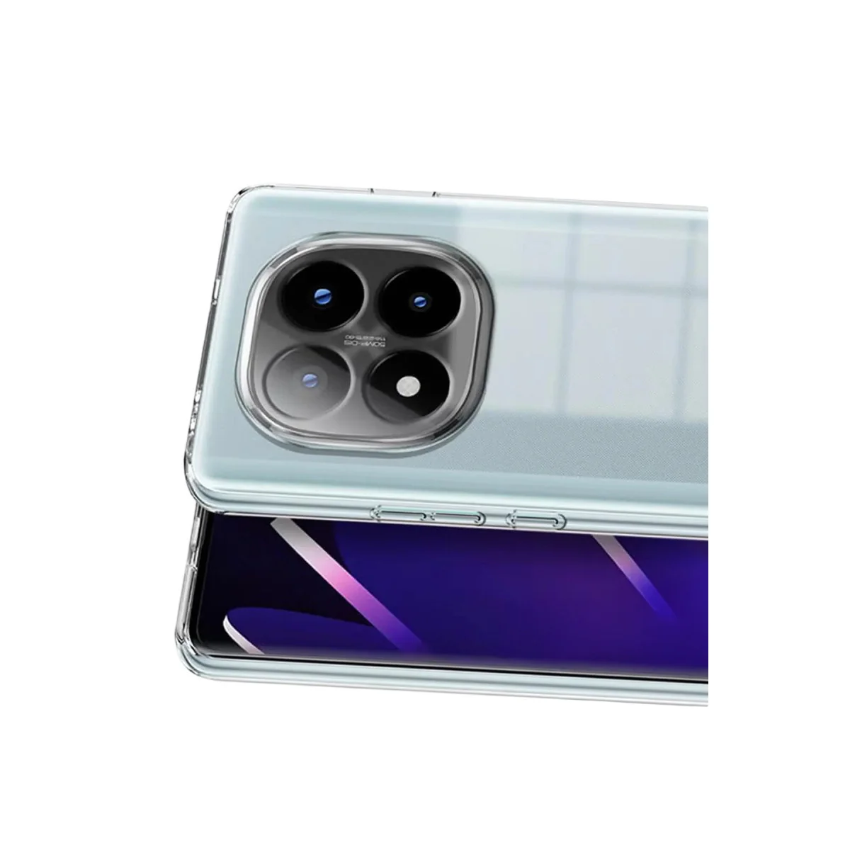 Redmi Note 15 Pro Plus 5G Lüx Şeffaf Silikon - Şeffaf