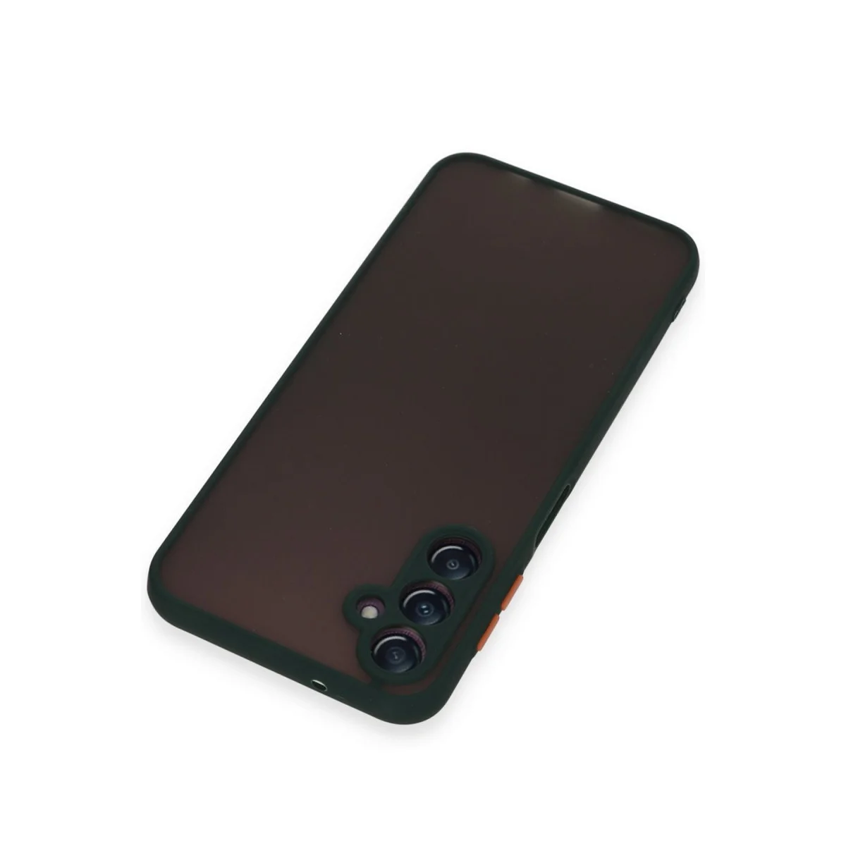 Galaxy A25 5G Kılıf Montreal Silikon Kapak - Yeşil