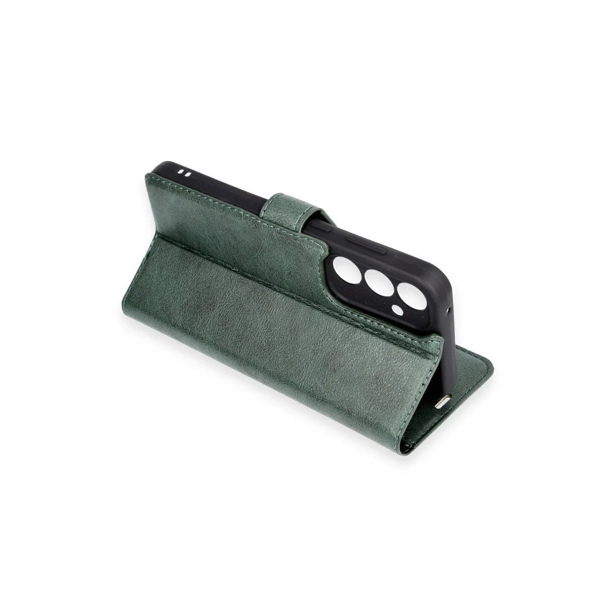Galaxy A05 Kılıf Trend S Plus Kapaklı Kılıf - Yeşil