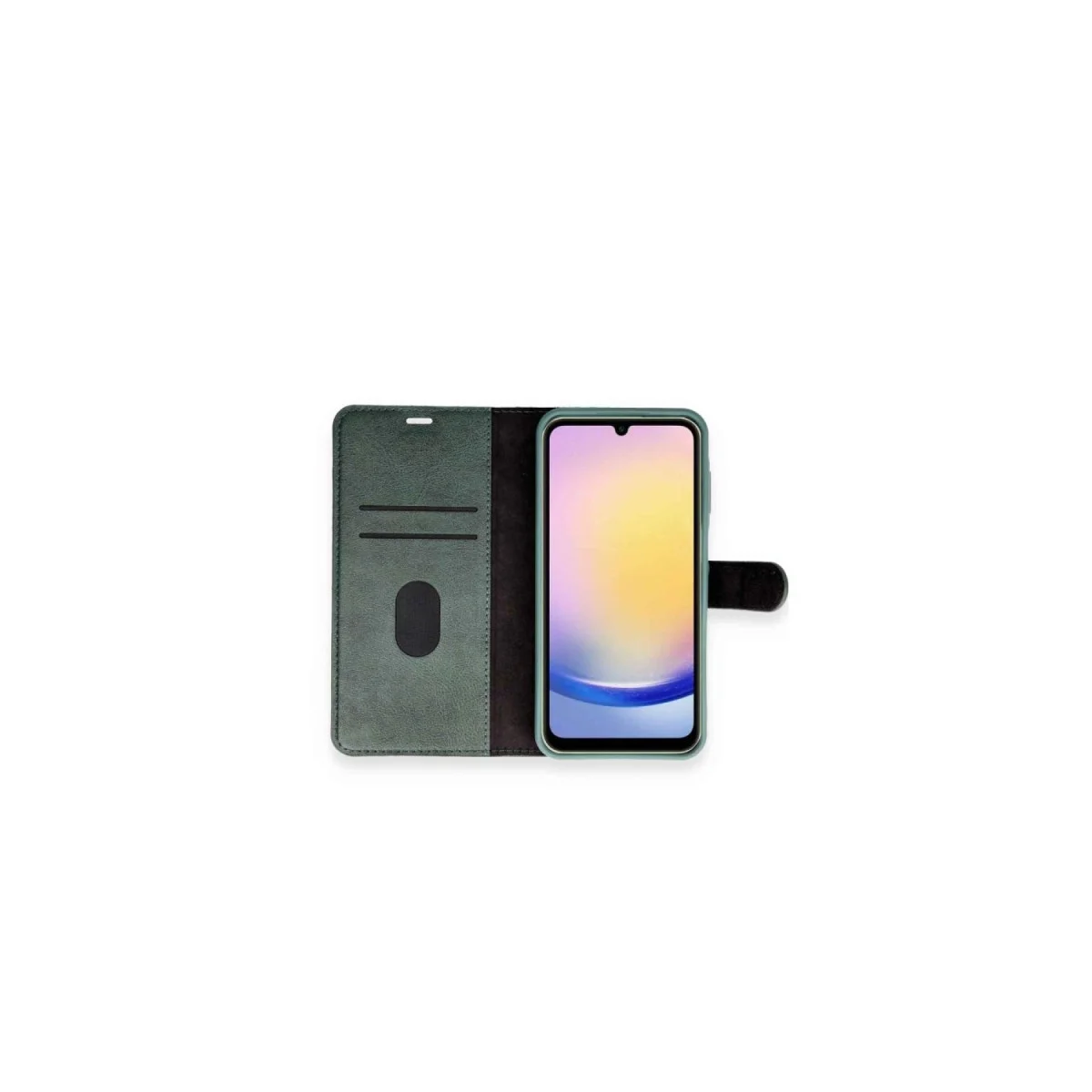 Galaxy M34 5G Kılıf Trend S Plus Kapaklı Kılıf - Yeşil