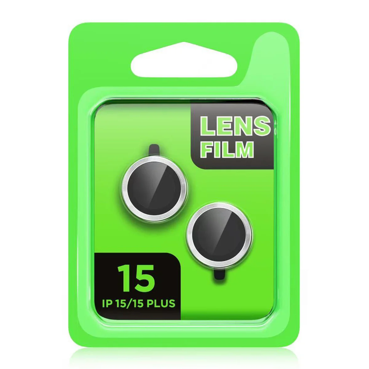iPhone 15 Raze Metal Kamera Lens - Yeşil