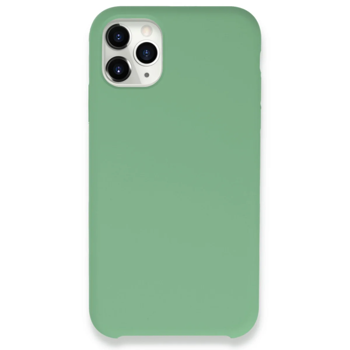 iPhone 11 Pro Max Kılıf Lansman Legant Silikon - Yeşil