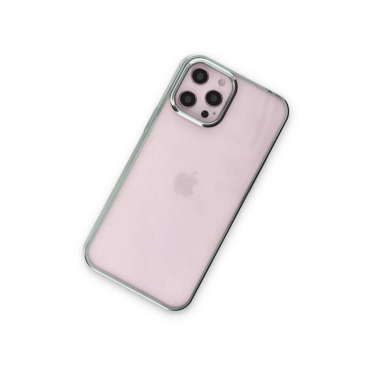 iPhone 12 Pro Max Kılıf Element Silikon - Yeşil