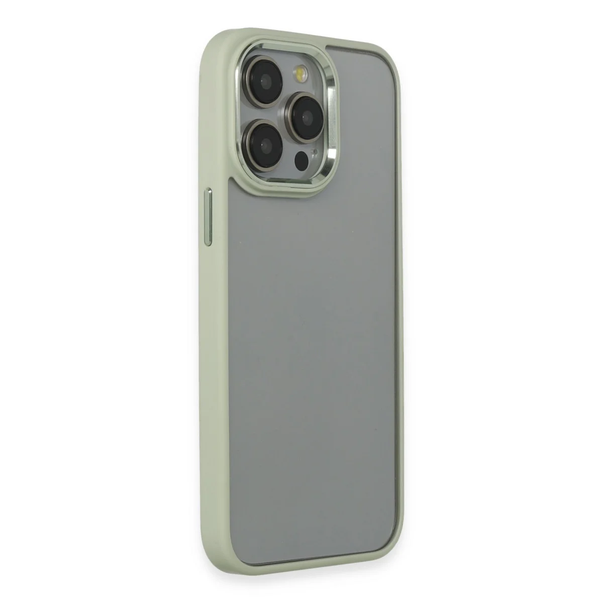 iPhone 14 Pro Max Kılıf Power Silikon - Yeşil