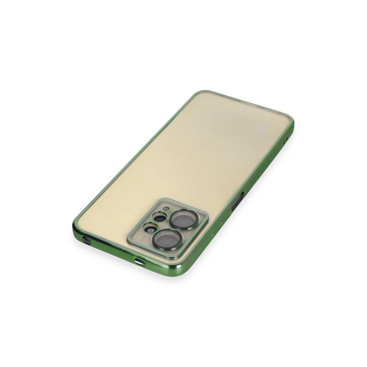 Redmi Note 12 4G Kılıf Razer Lensli Silikon - Yeşil