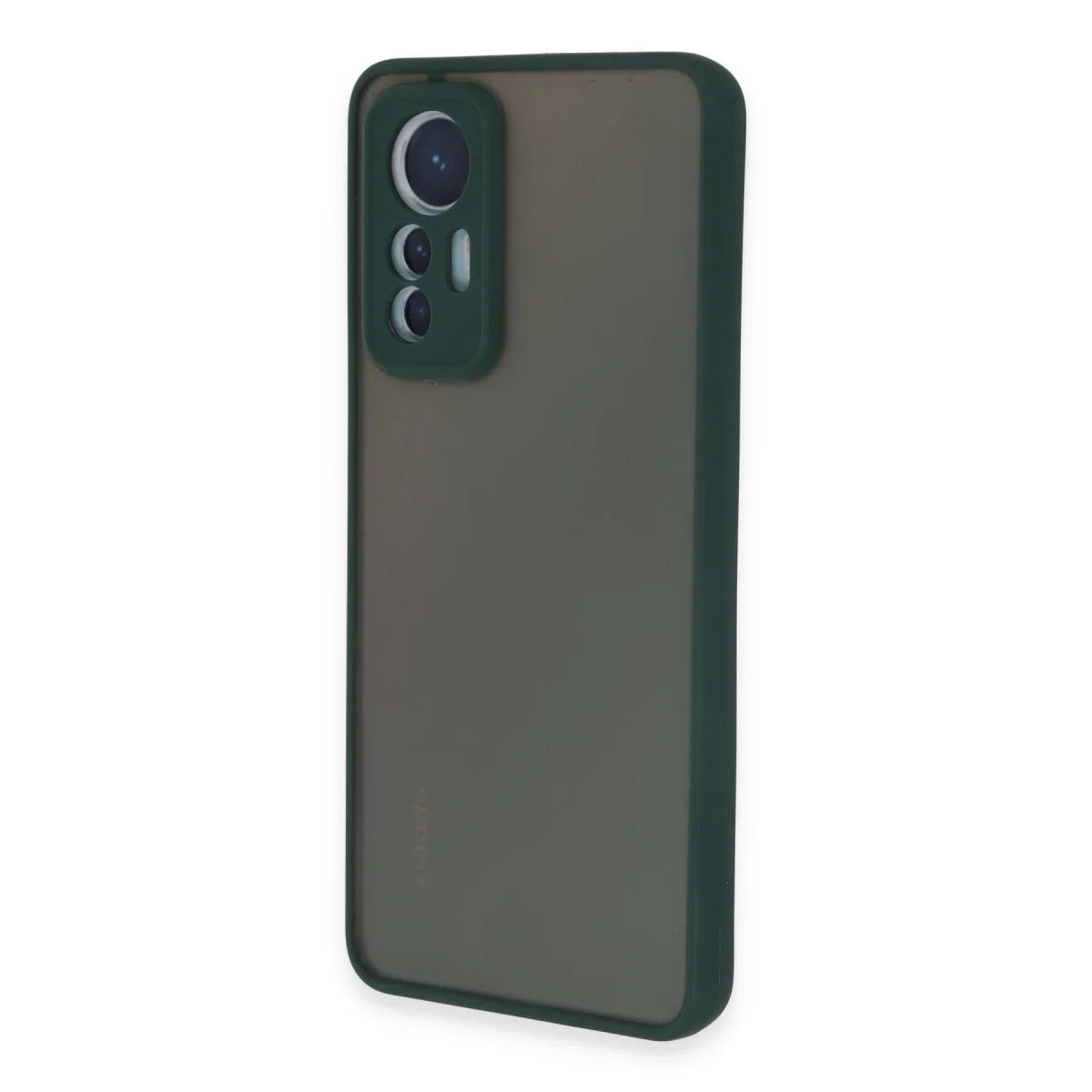 Mi 12 Lite Kılıf Montreal Silikon Kapak - Yeşil