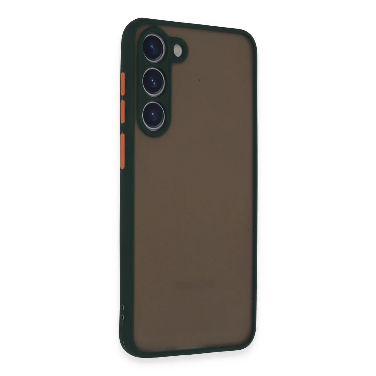 Galaxy S23 Plus Kılıf Montreal Silikon Kapak - Yeşil