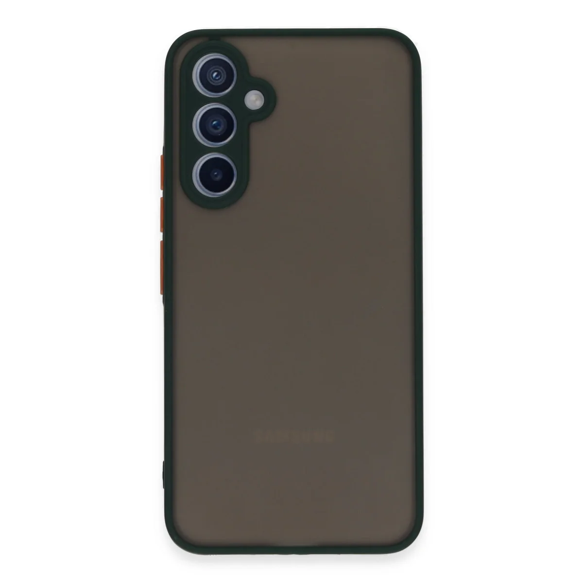 Galaxy A54 5G Kılıf Montreal Silikon Kapak - Yeşil