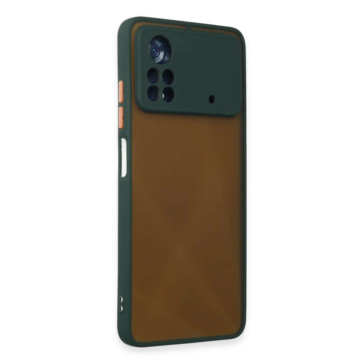 Poco X4 Pro 5G Kılıf Montreal Silikon Kapak - Yeşil