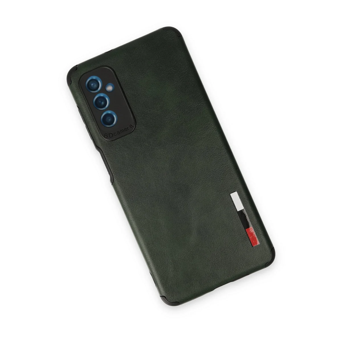 Galaxy M52 5G Kılıf Loop Deri Silikon - Yeşil