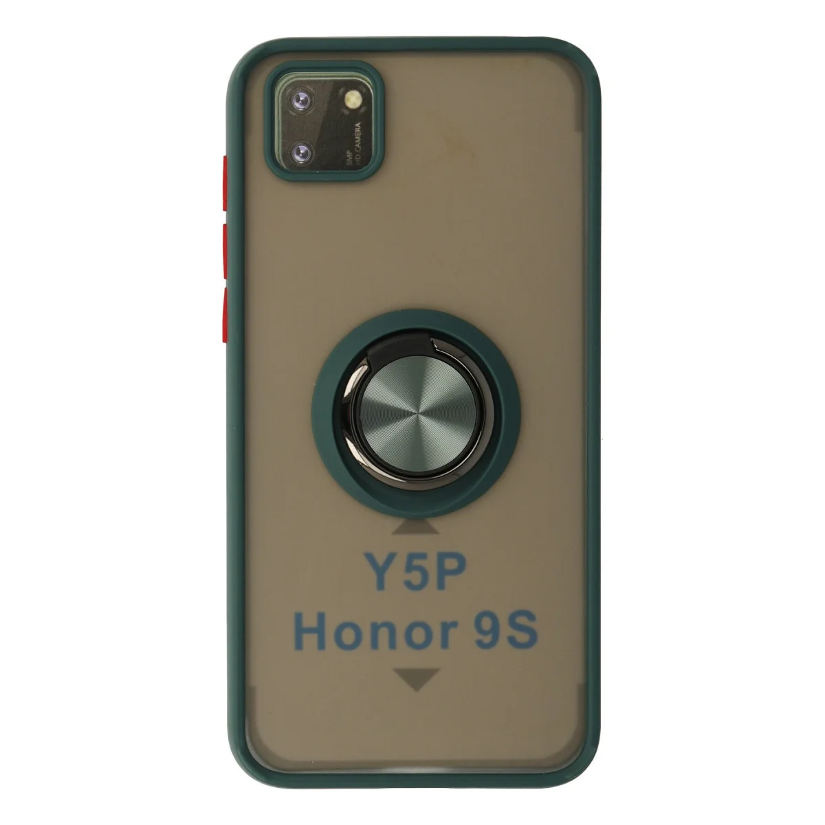 Y5P Kılıf Montreal Yüzüklü Silikon Kapak - Yeşil