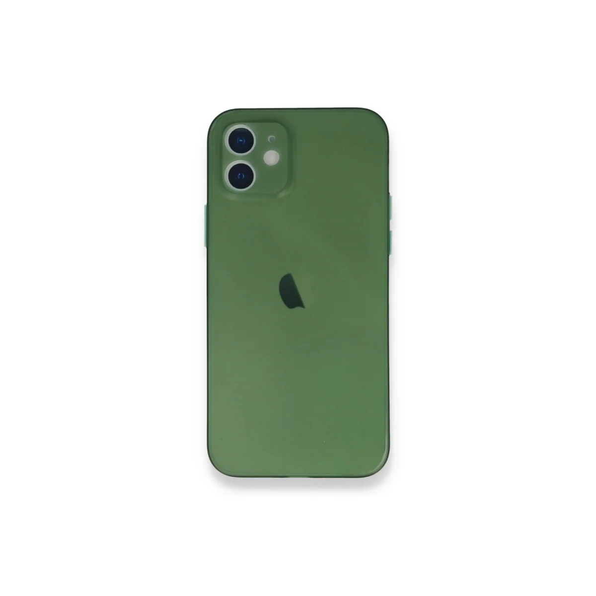 iPhone 12 Mini Kılıf PP Ultra İnce Kapak - Yeşil
