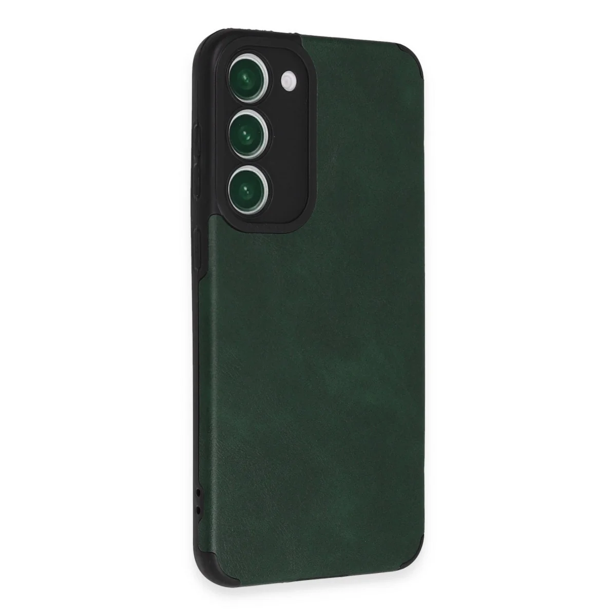 Galaxy S23 Plus Kılıf Loop Deri Silikon - Yeşil
