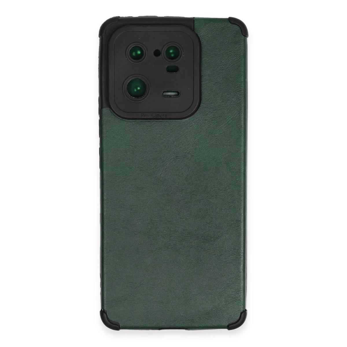 Mi 13 Pro Kılıf Loop Deri Silikon - Yeşil