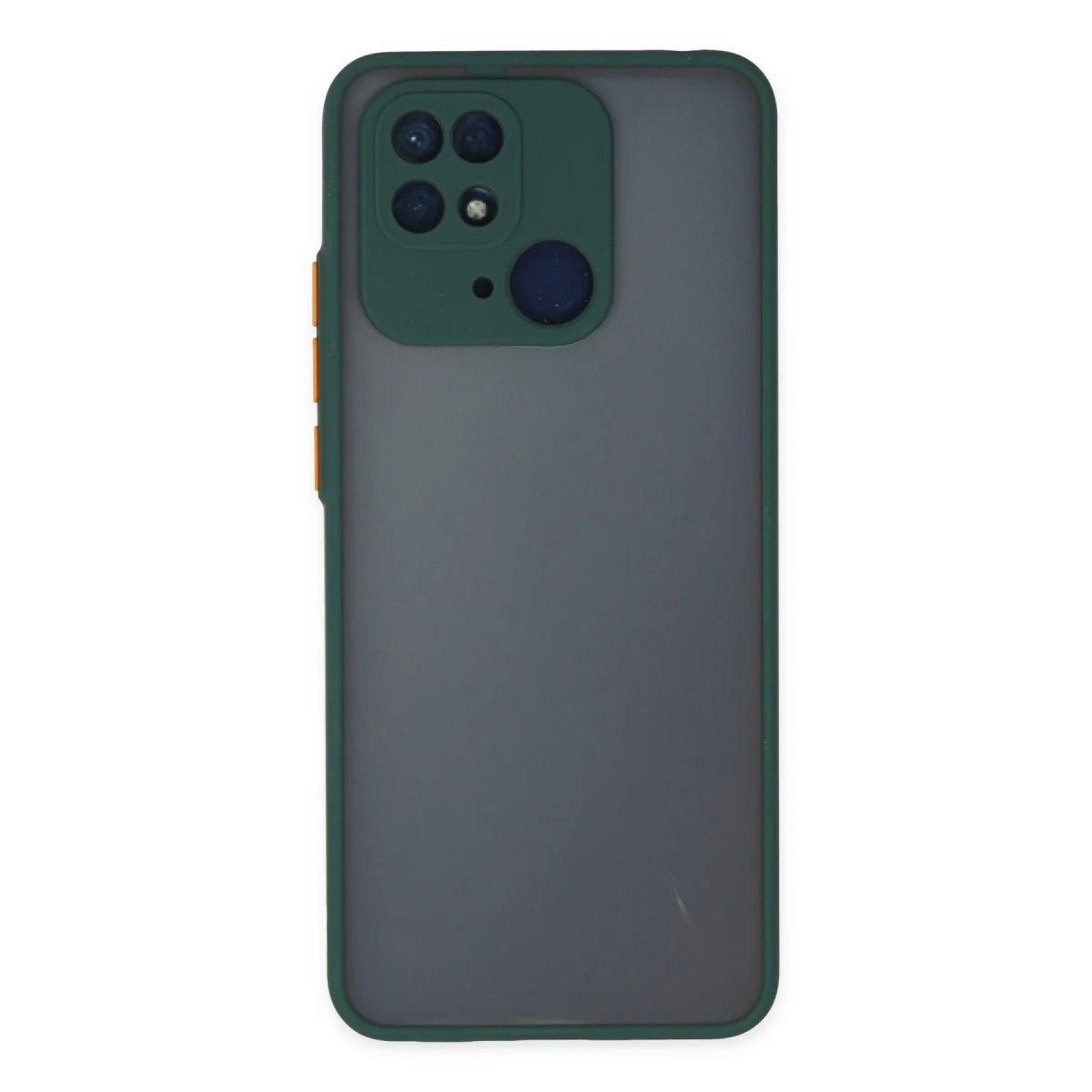 Redmi 10C Kılıf Montreal Silikon Kapak - Yeşil