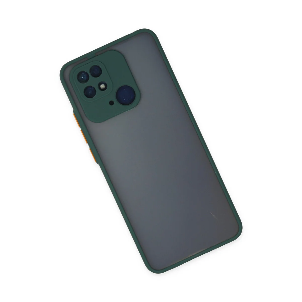 Redmi 10C Kılıf Montreal Silikon Kapak - Yeşil