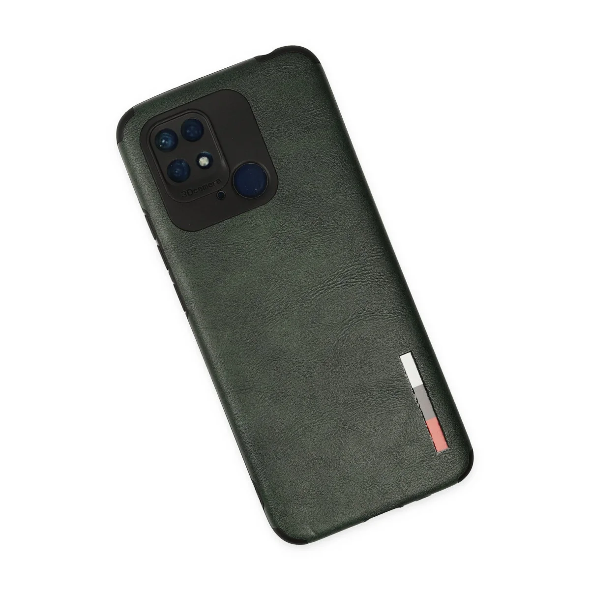 Redmi 10C Kılıf Loop Deri Silikon - Yeşil