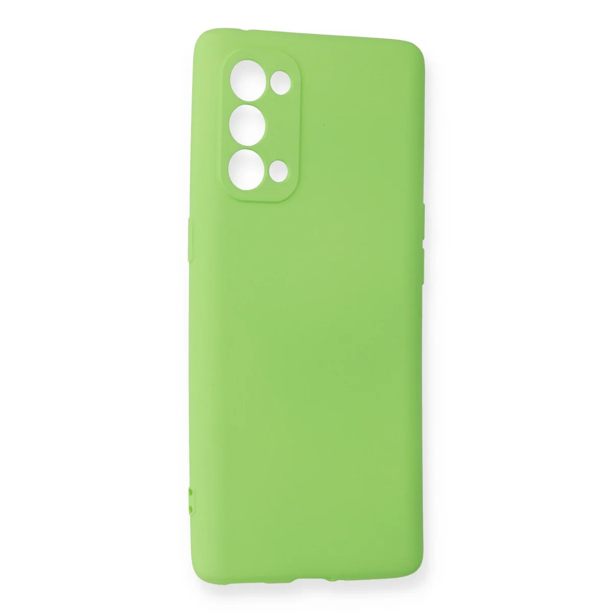 Reno 5 Pro Kılıf First Silikon - Yeşil