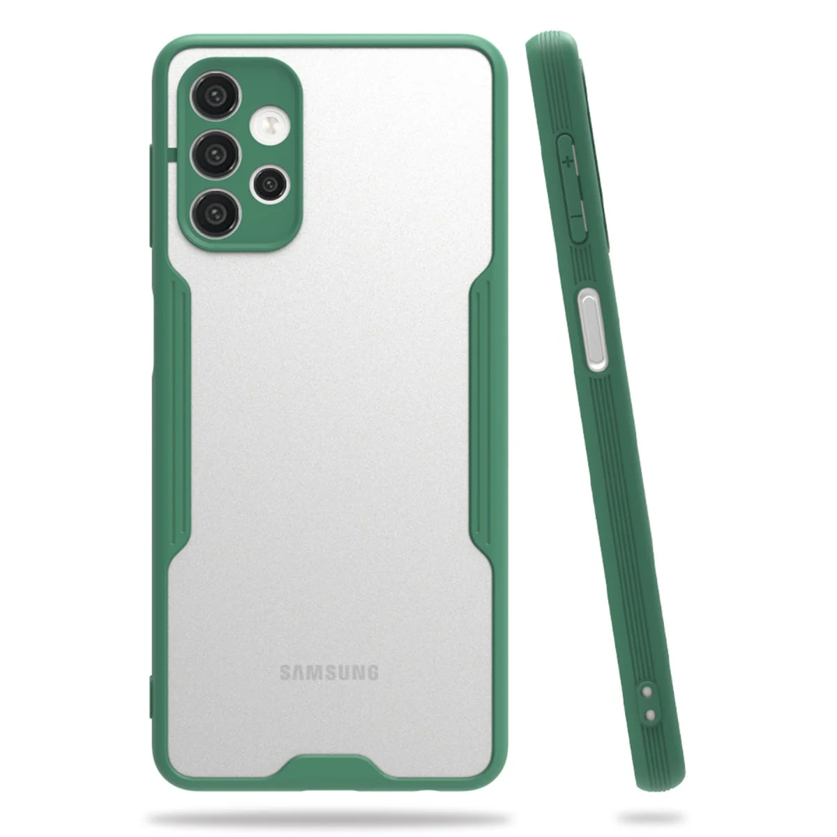 Galaxy A72 Kılıf Platin Silikon - Yeşil