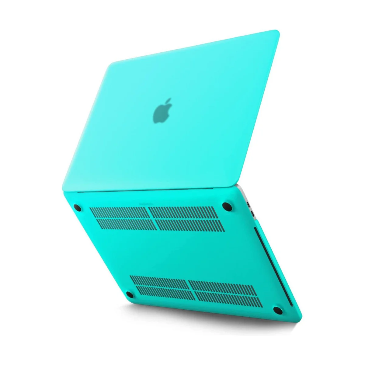 Macbook Pro 13 2020 Macbook Buzlu Kapak - Yeşil