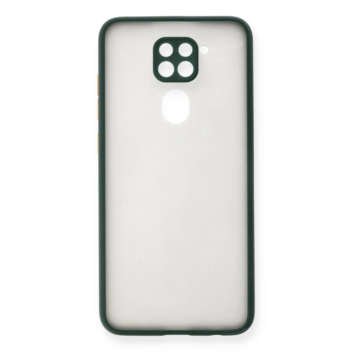 Redmi Note 9 Kılıf Montreal Silikon Kapak - Yeşil