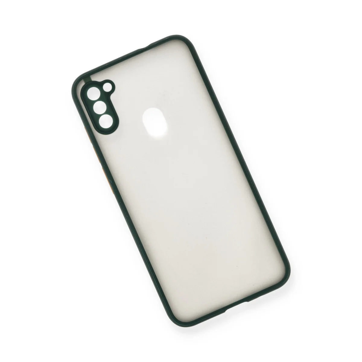 Galaxy A11 Kılıf Montreal Silikon Kapak - Yeşil