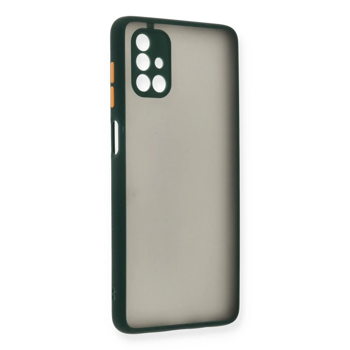 Galaxy M51 Kılıf Montreal Silikon Kapak - Yeşil