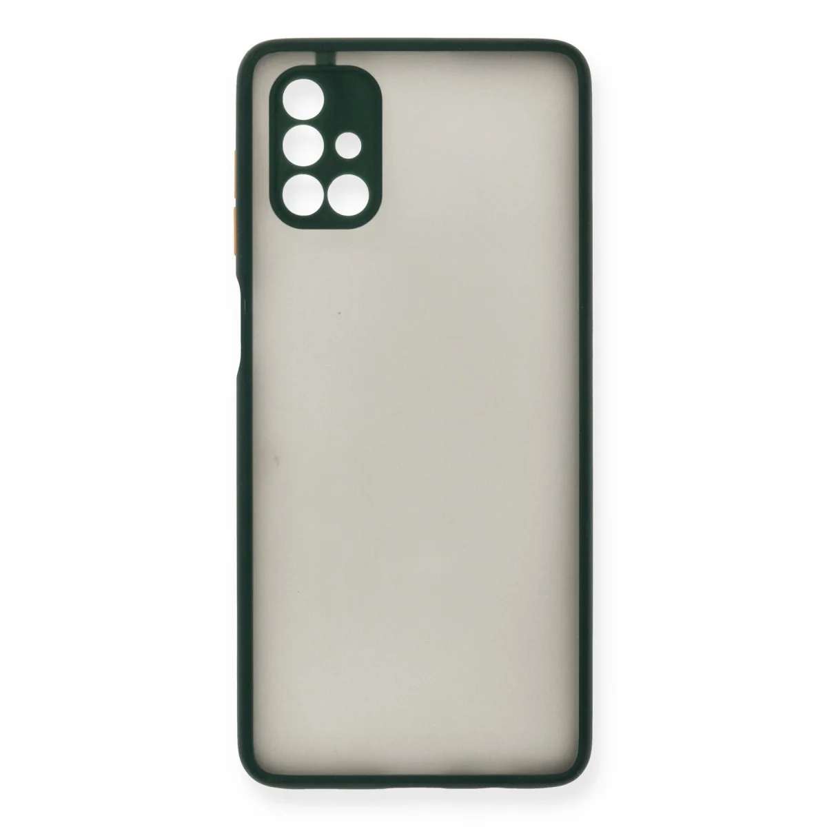 Galaxy M51 Kılıf Montreal Silikon Kapak - Yeşil