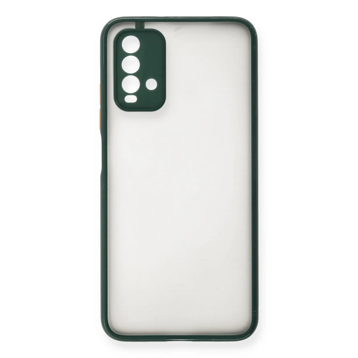 Redmi 9T Kılıf Montreal Silikon Kapak - Yeşil