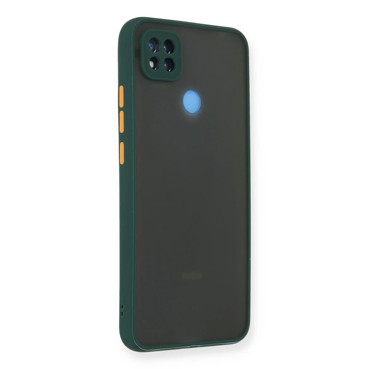 Redmi 9C Kılıf Montreal Silikon Kapak - Yeşil