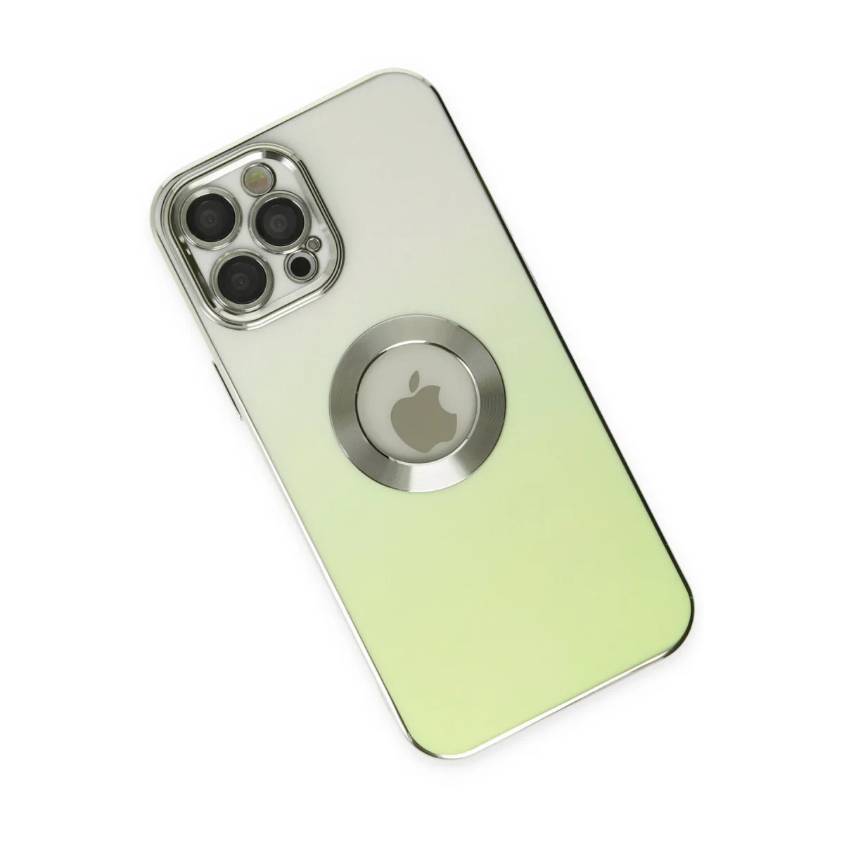 iPhone 12 Pro Kılıf Best Silikon - Yeşil