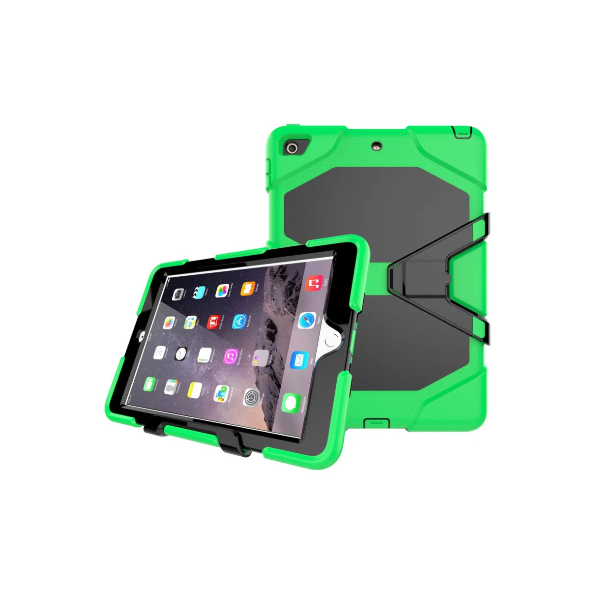 iPad 5 Air 9.7 Kılıf Griffin Tablet Kapak - Yeşil