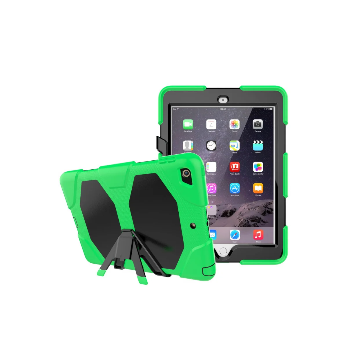 iPad 5 Air 9.7 Kılıf Griffin Tablet Kapak - Yeşil