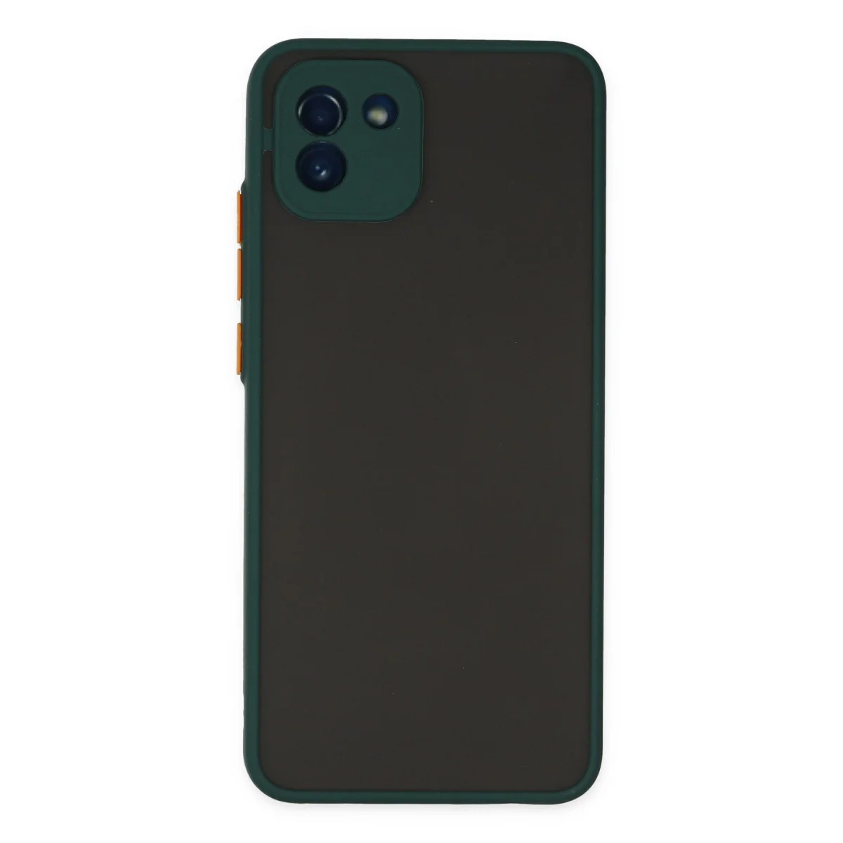 Galaxy A03 Kılıf Montreal Silikon Kapak - Yeşil