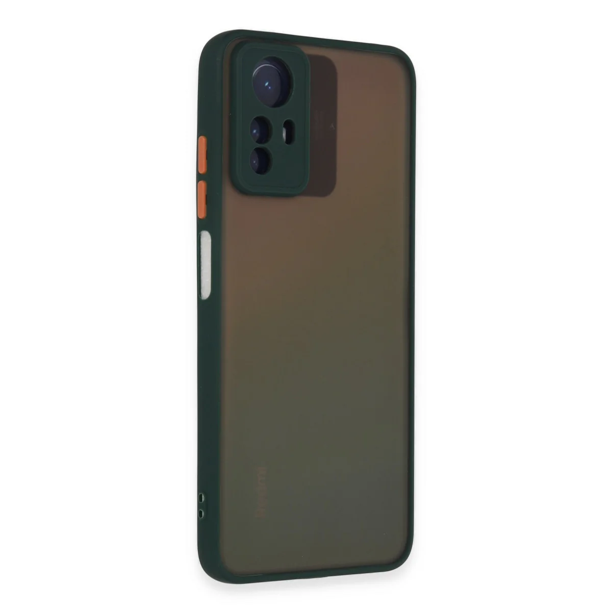 Redmi Note 12S Kılıf Montreal Silikon Kapak - Yeşil