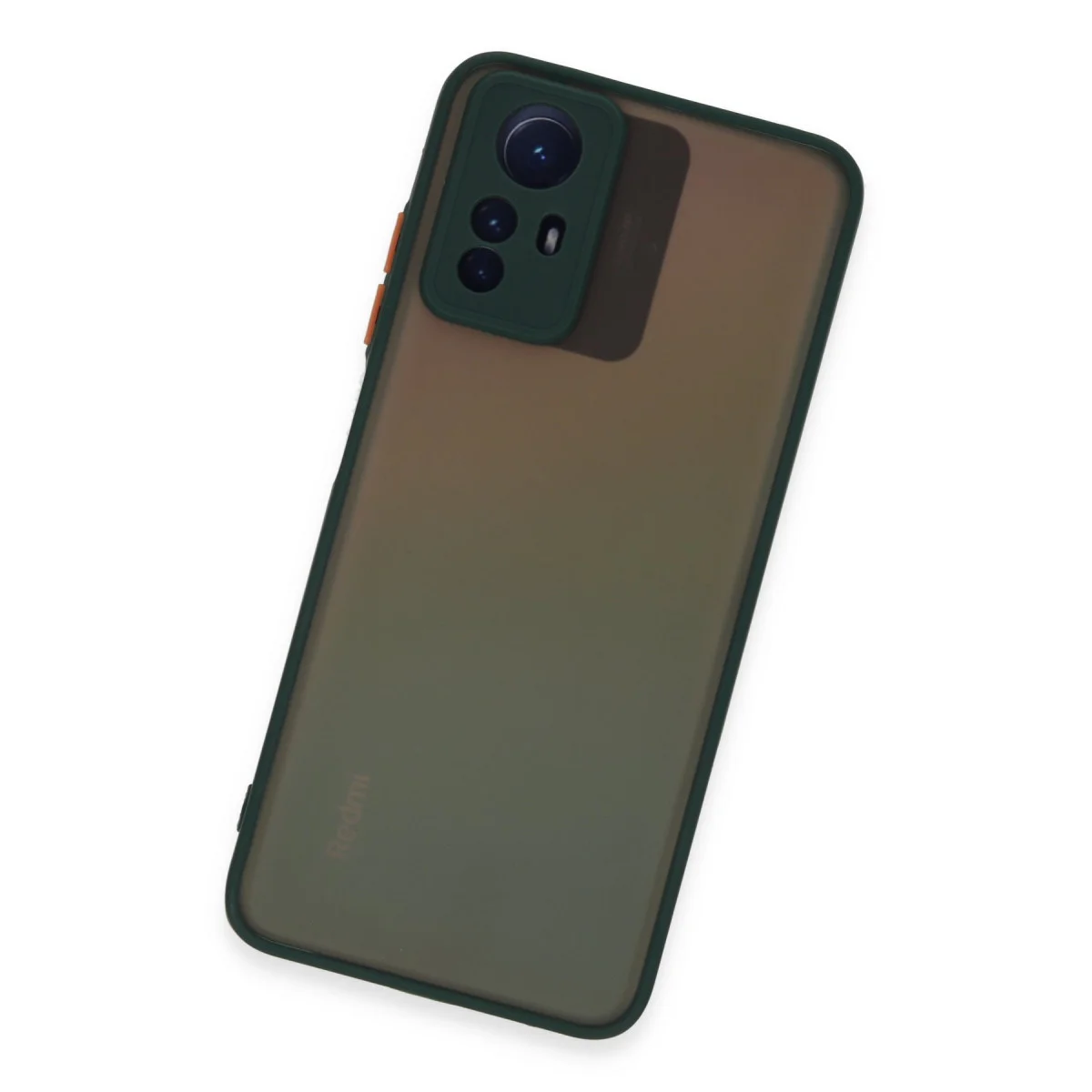 Redmi Note 12S Kılıf Montreal Silikon Kapak - Yeşil