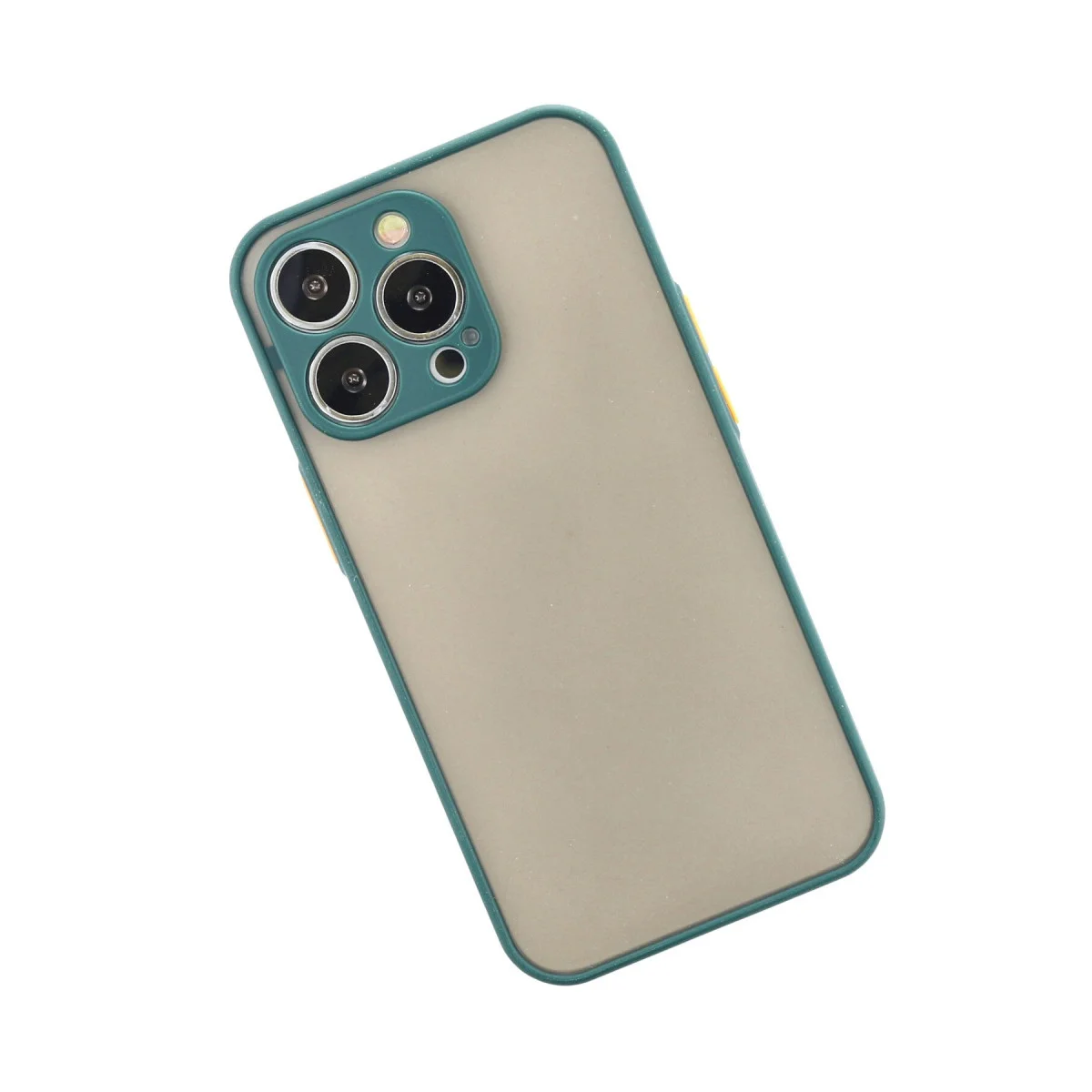 iPhone 14 Pro Kılıf Montreal Silikon Kapak - Yeşil