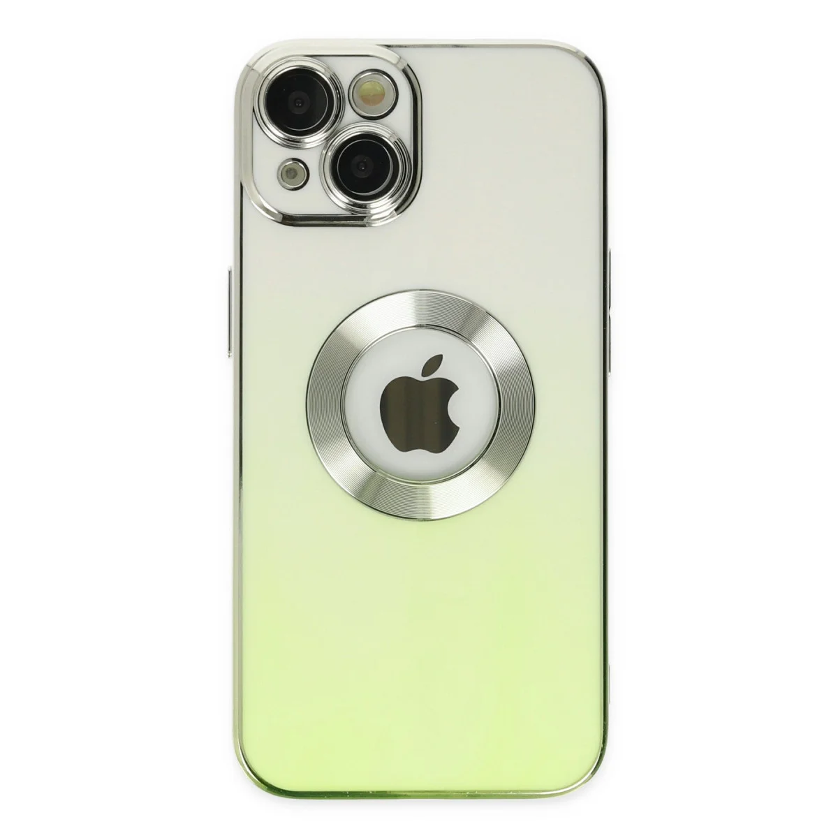 iPhone 14 Plus Kılıf Best Silikon - Yeşil