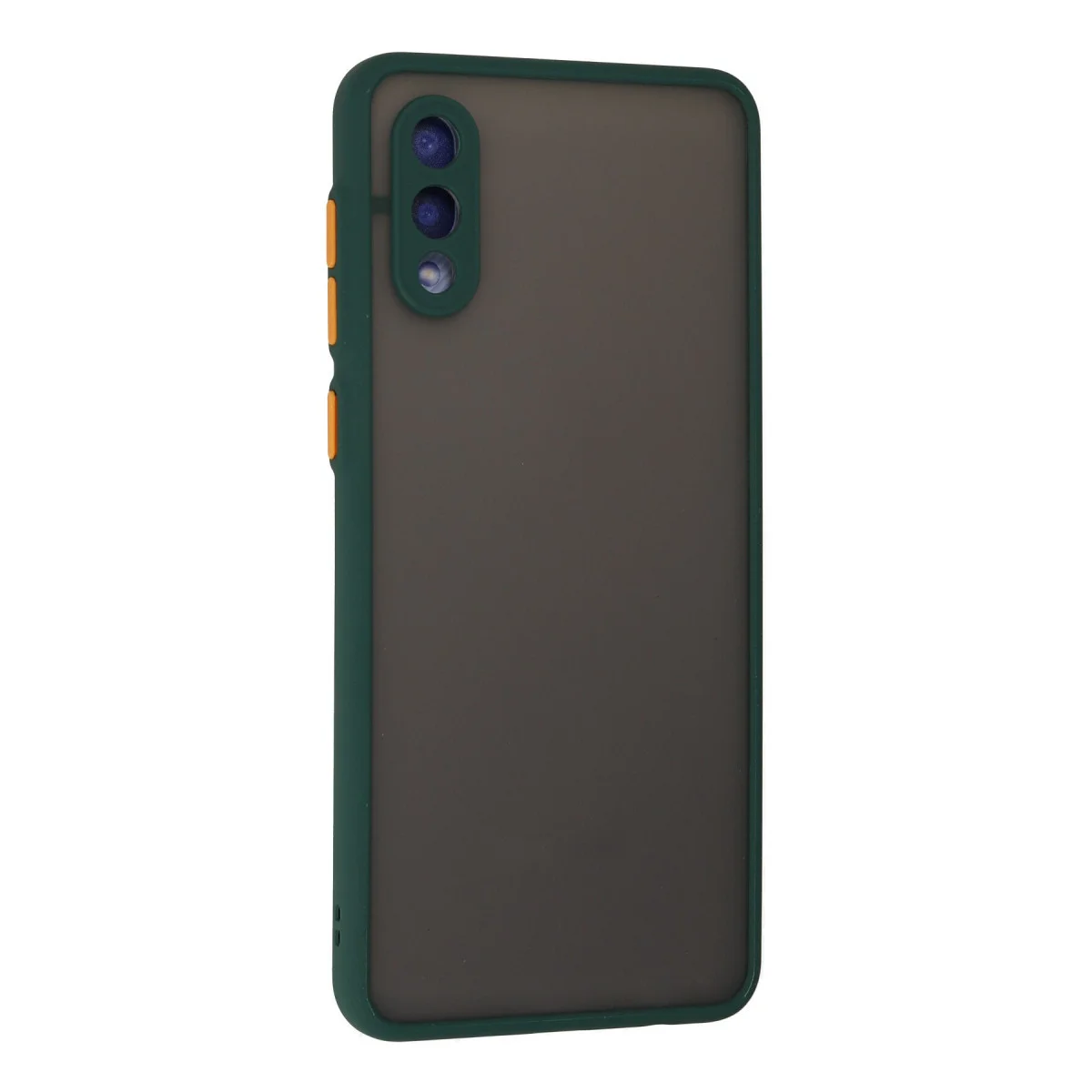 Galaxy A02 Kılıf Montreal Silikon Kapak - Yeşil