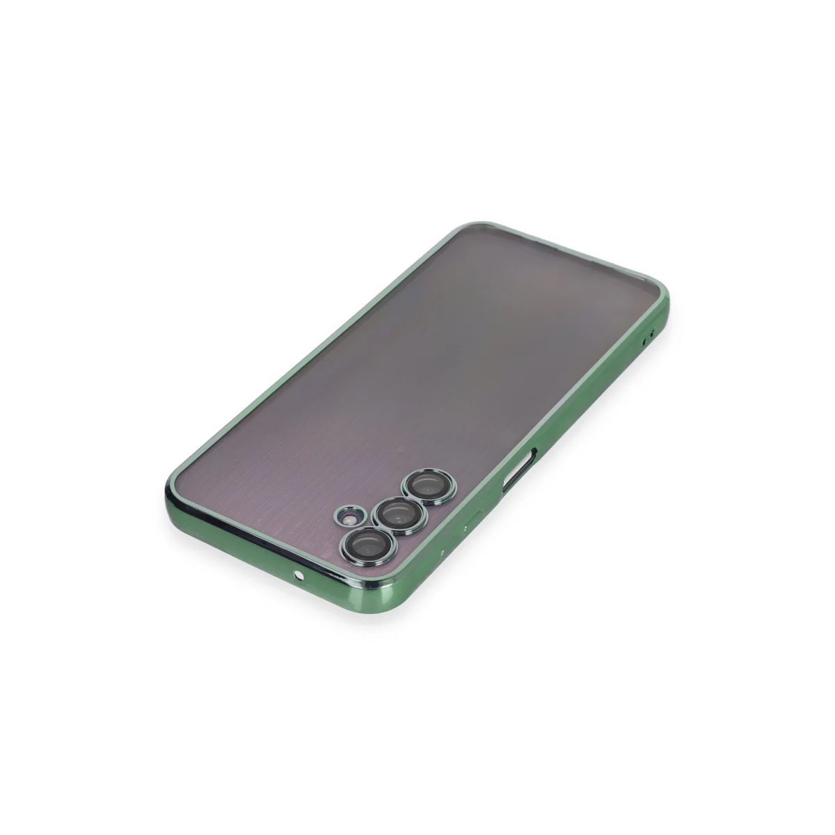 Galaxy A14 4G Kılıf Razer Lensli Silikon - Yeşil