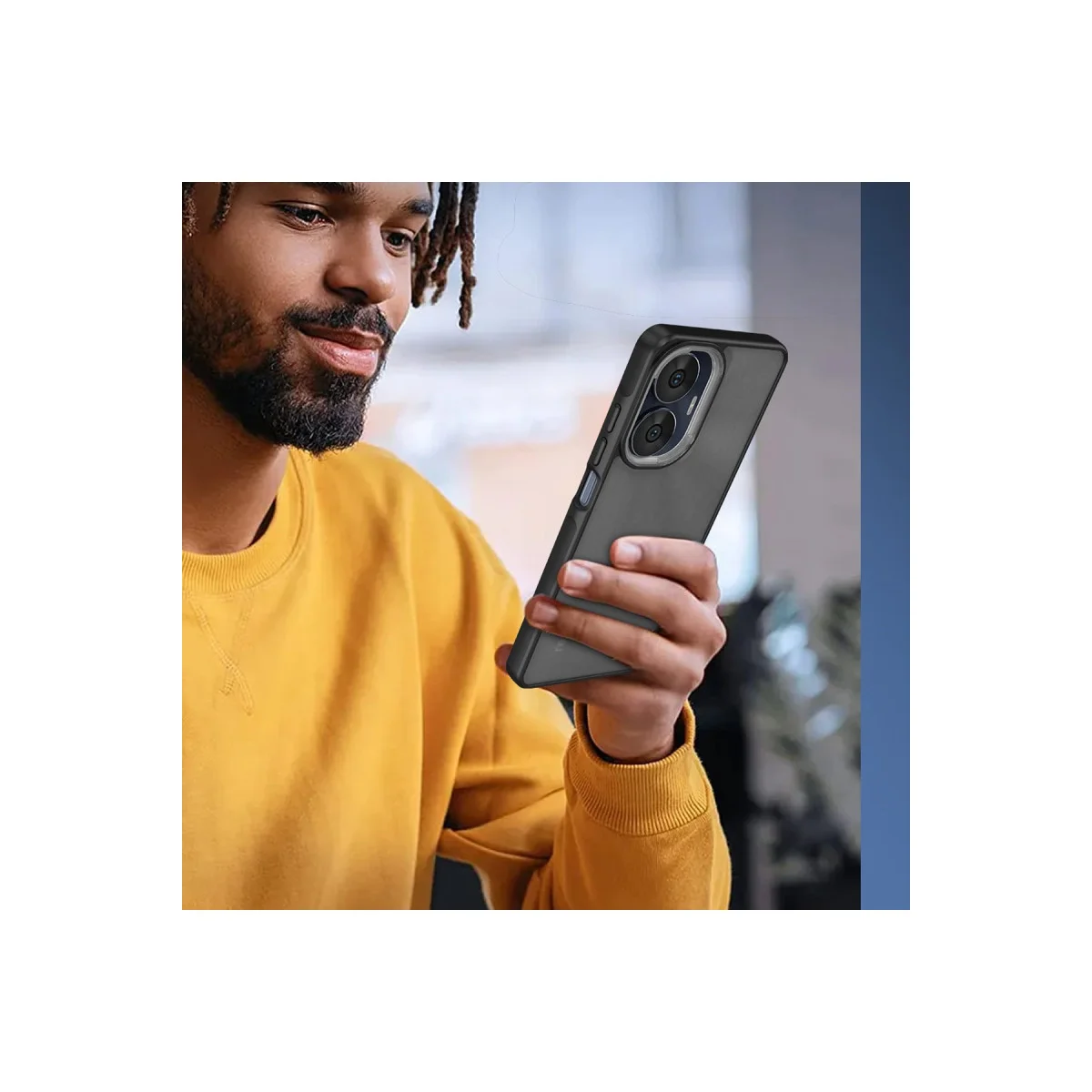 Realme C55 Kılıf Elegant Kapak - Yeşil