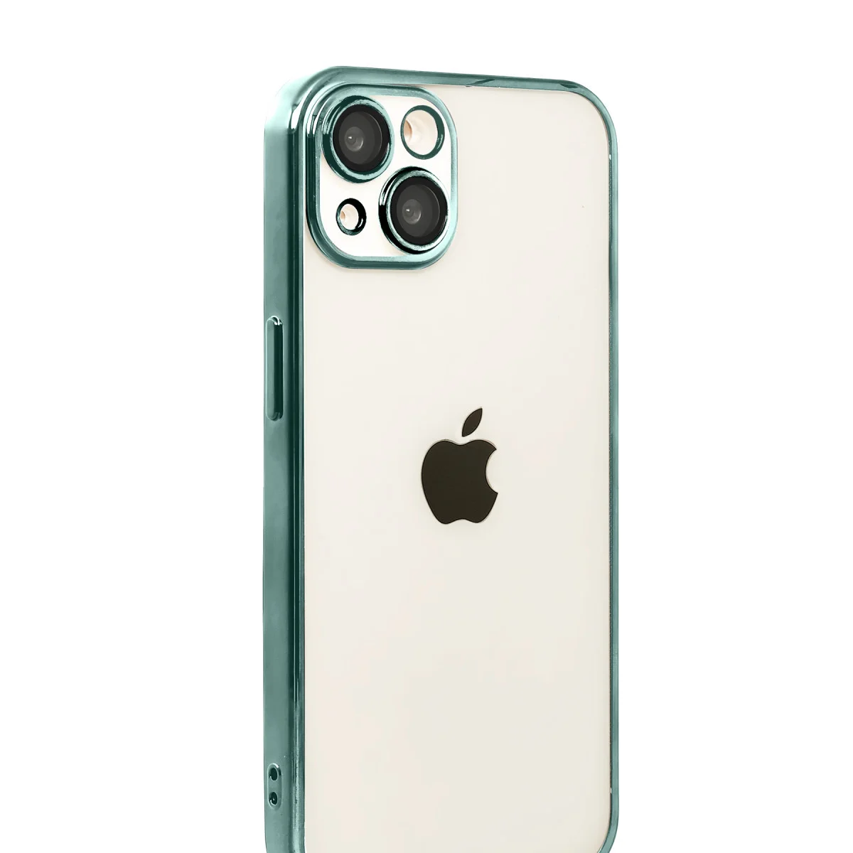 iPhone 15 Razer Lensli Silikon - Yeşil
