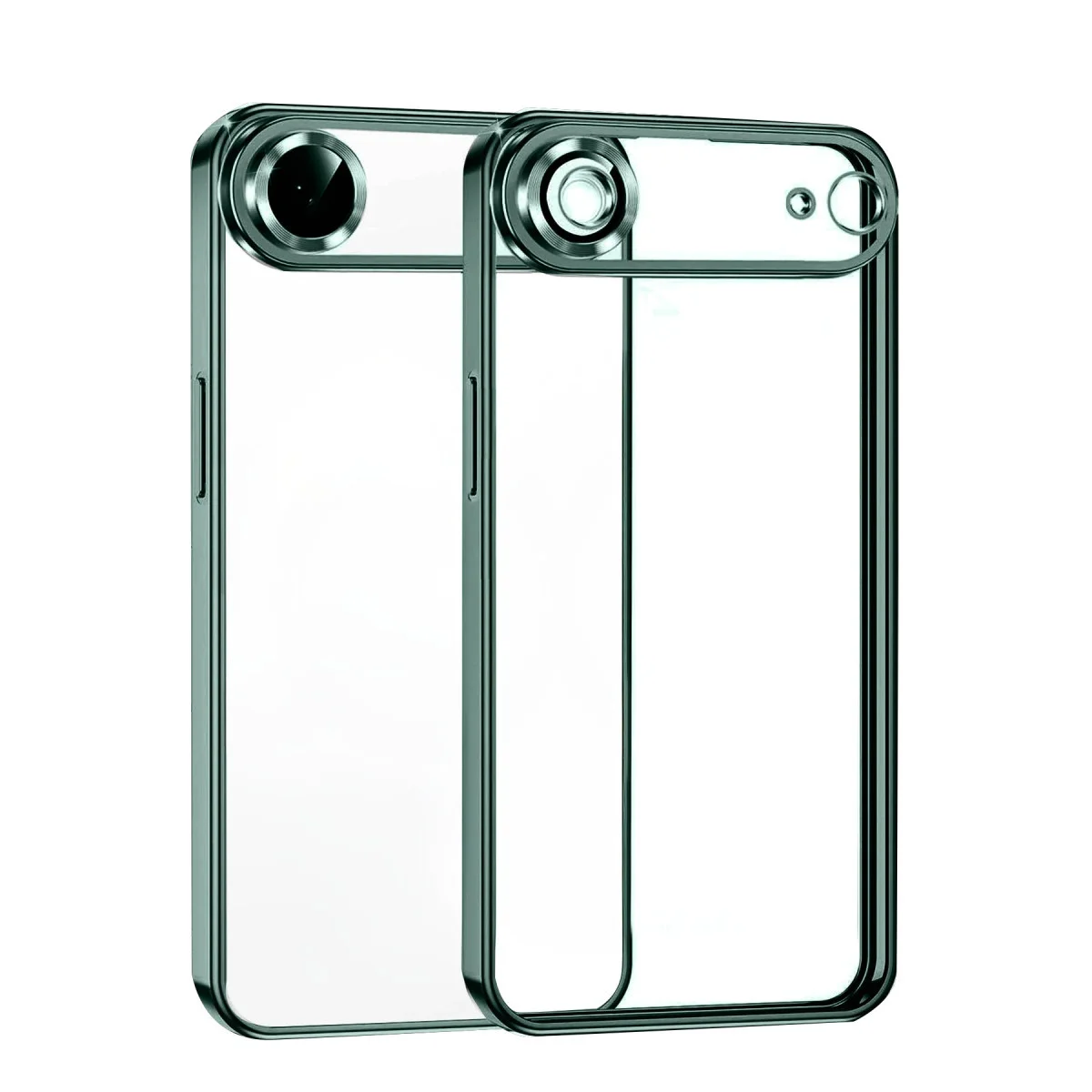 iPhone 17 Air Razer Lensli Silikon - Yeşil