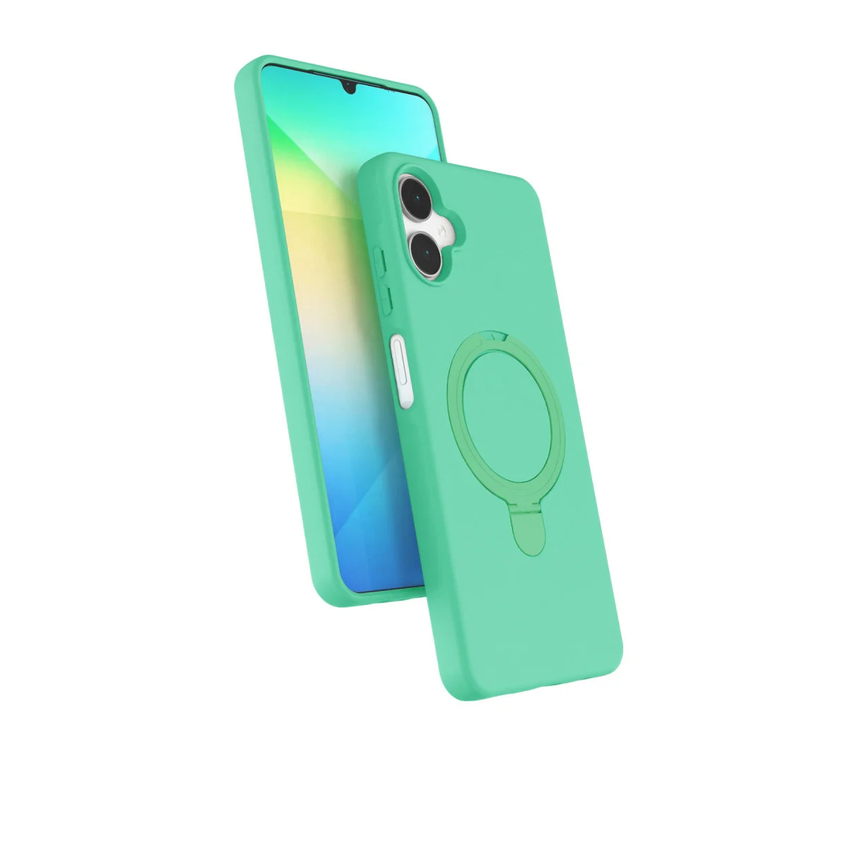 Galaxy A06 Regal Magsafe Standlı Kapak - Yeşil