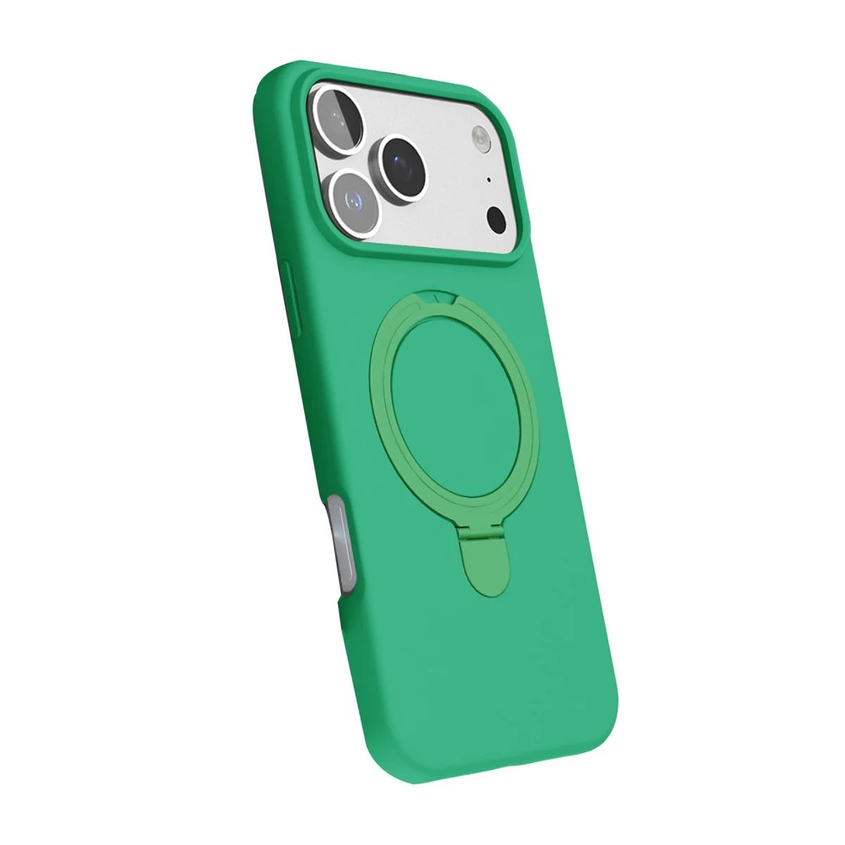 iPhone 17 Pro Regal Magsafe Standlı Kapak - Yeşil