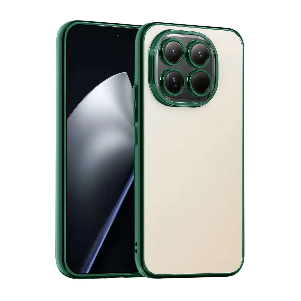 Mi 15T Razer Lensli Silikon - Yeşil