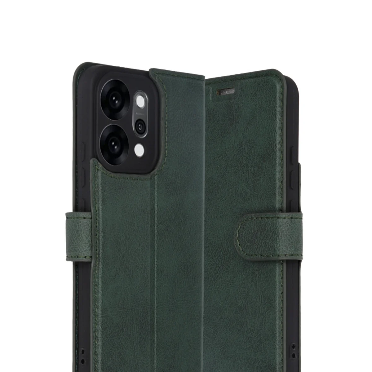 Reno 14 Trend S Plus Kapaklı Kılıf - Yeşil